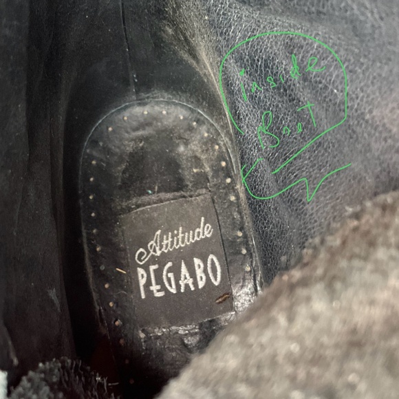 BRAND NEW WOMENS BOOTS BY ‘’PEGABO’’ SIZE 37/38 - Picture 4 of 12